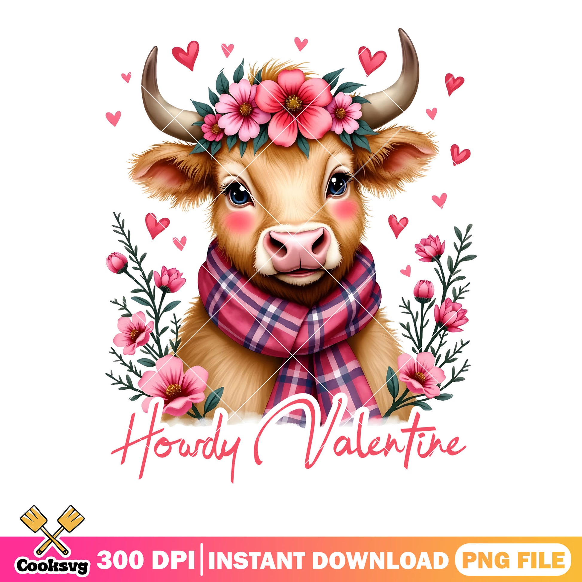 Howdy season cow valentine png, valentine vibes png, Love season png