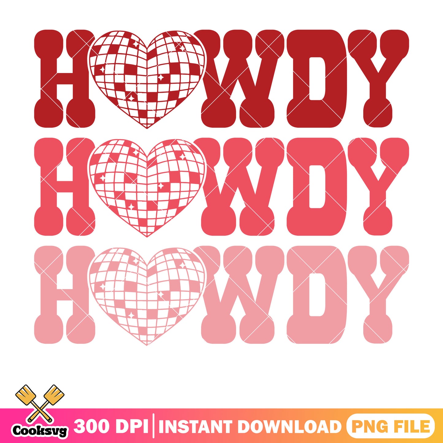 Howdy valentine vibes png design, howdy valentine png, valentine png