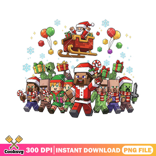 How to celebration xmas in minecraft png, christmas sleigh png, noel png
