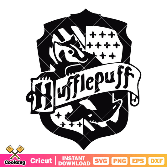 Hufflepuff family logo harry potter svg, harry potter 2025​ svg
