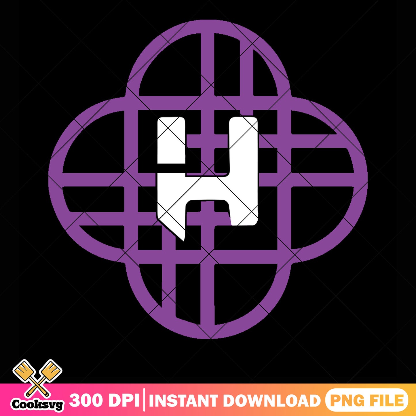 Huntrix icon purple png, huntrix logo png, kpop demon hunters png