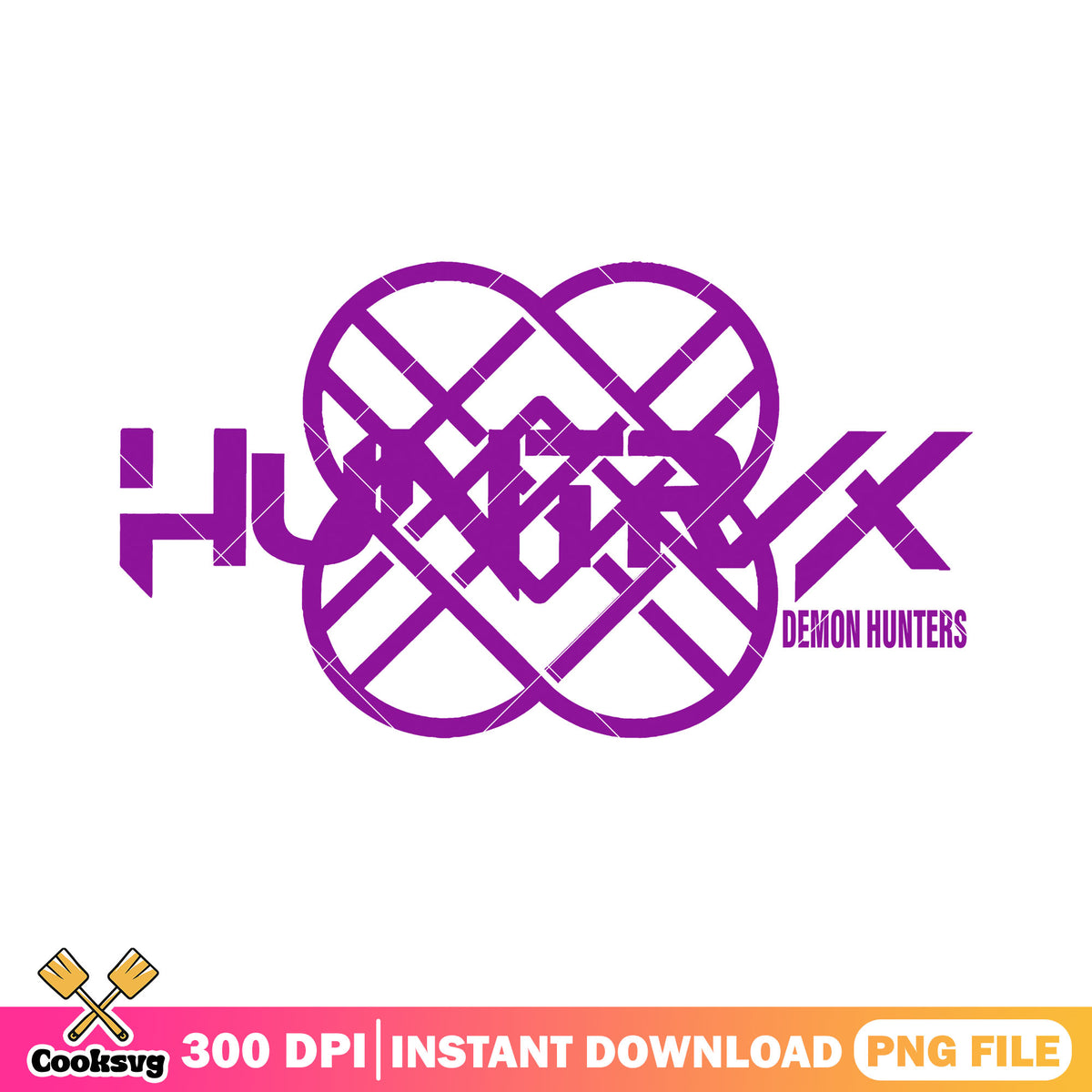 Huntrix purple logo png, huntrix logo png, huntrix kpop png – Cooksvg
