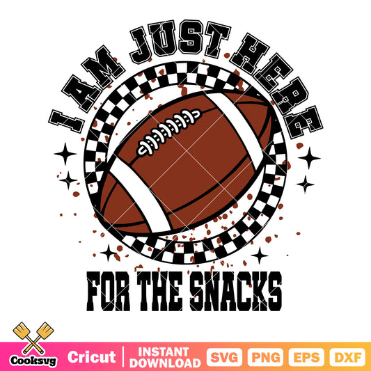 I am just here for the snacks svg, rugby ball svg, starry night svg