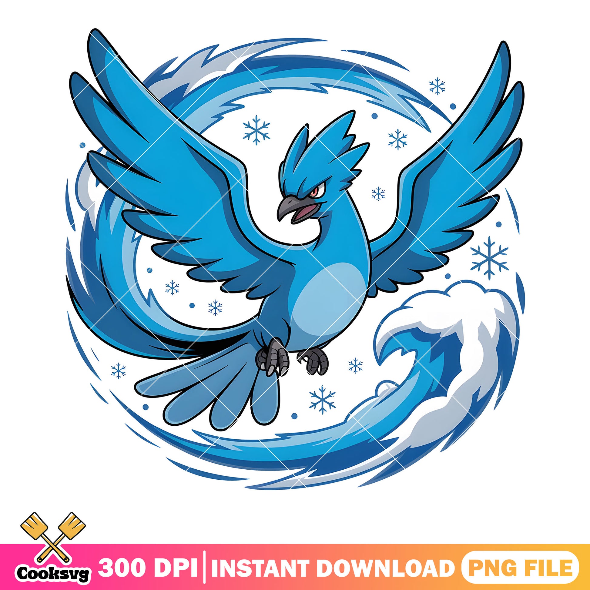 Ice bird articuno png, pokemon articuno png, pokemon card png