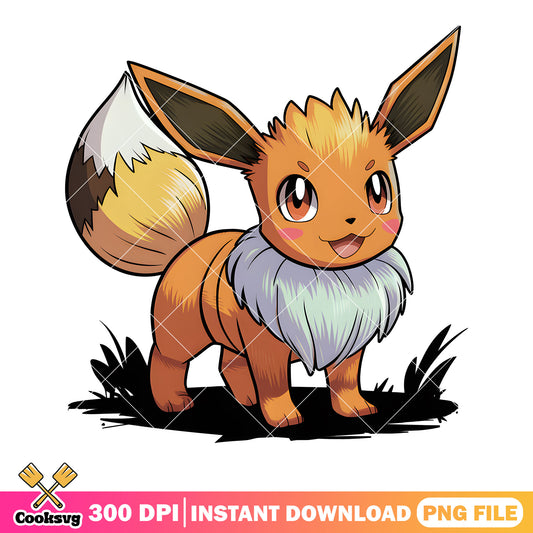 Icon eevee classic pokemon png, pokemon gifts png, pokemon eevee png