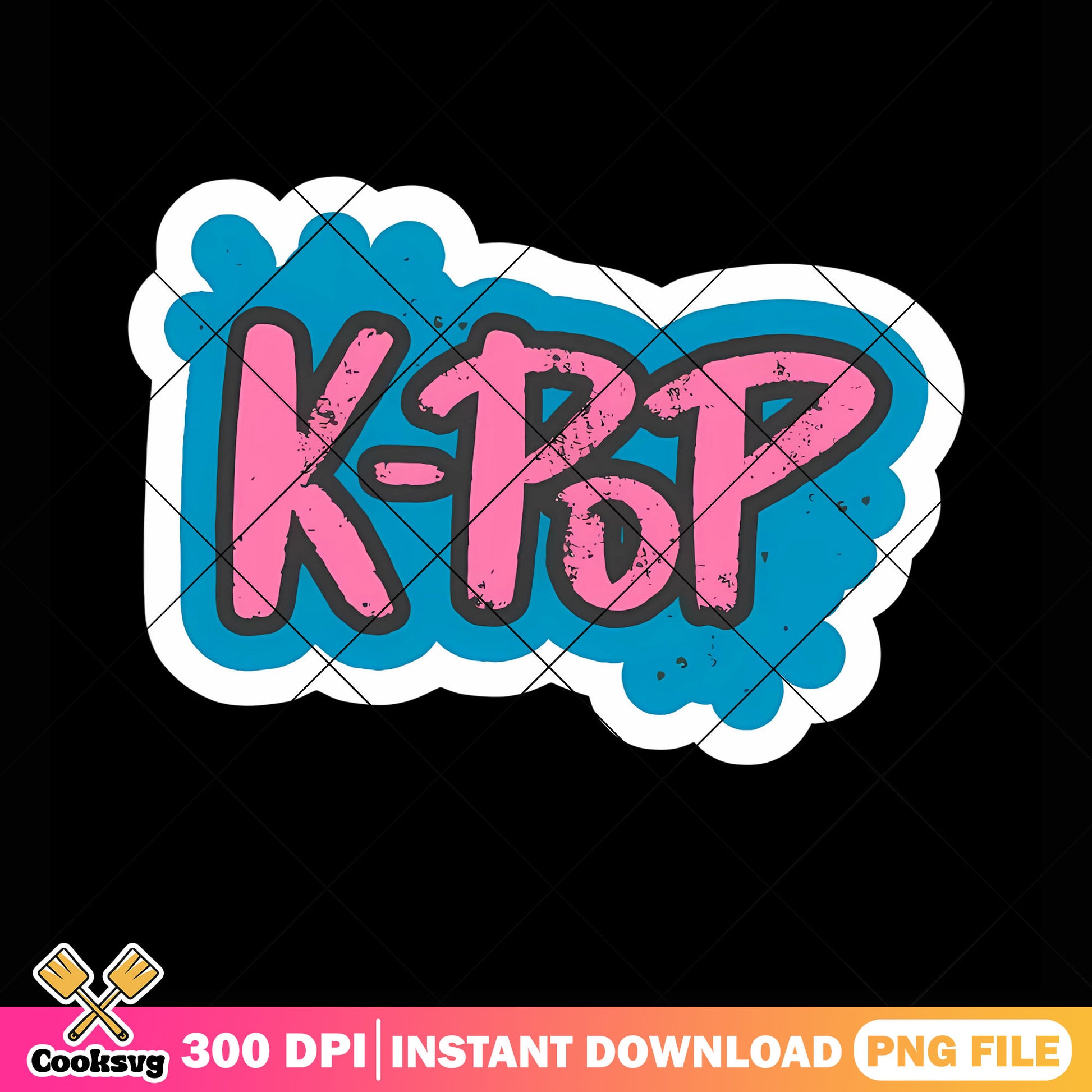 Icon pink kpop love png, kpop logo png, kpop demon hunters png