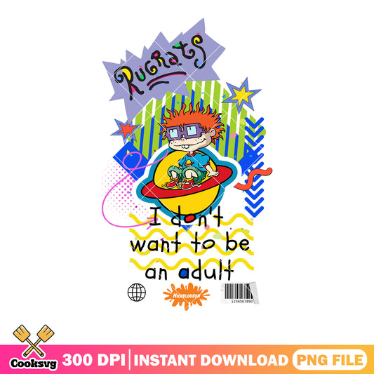 I don't want to be an adult png, cartoon network png