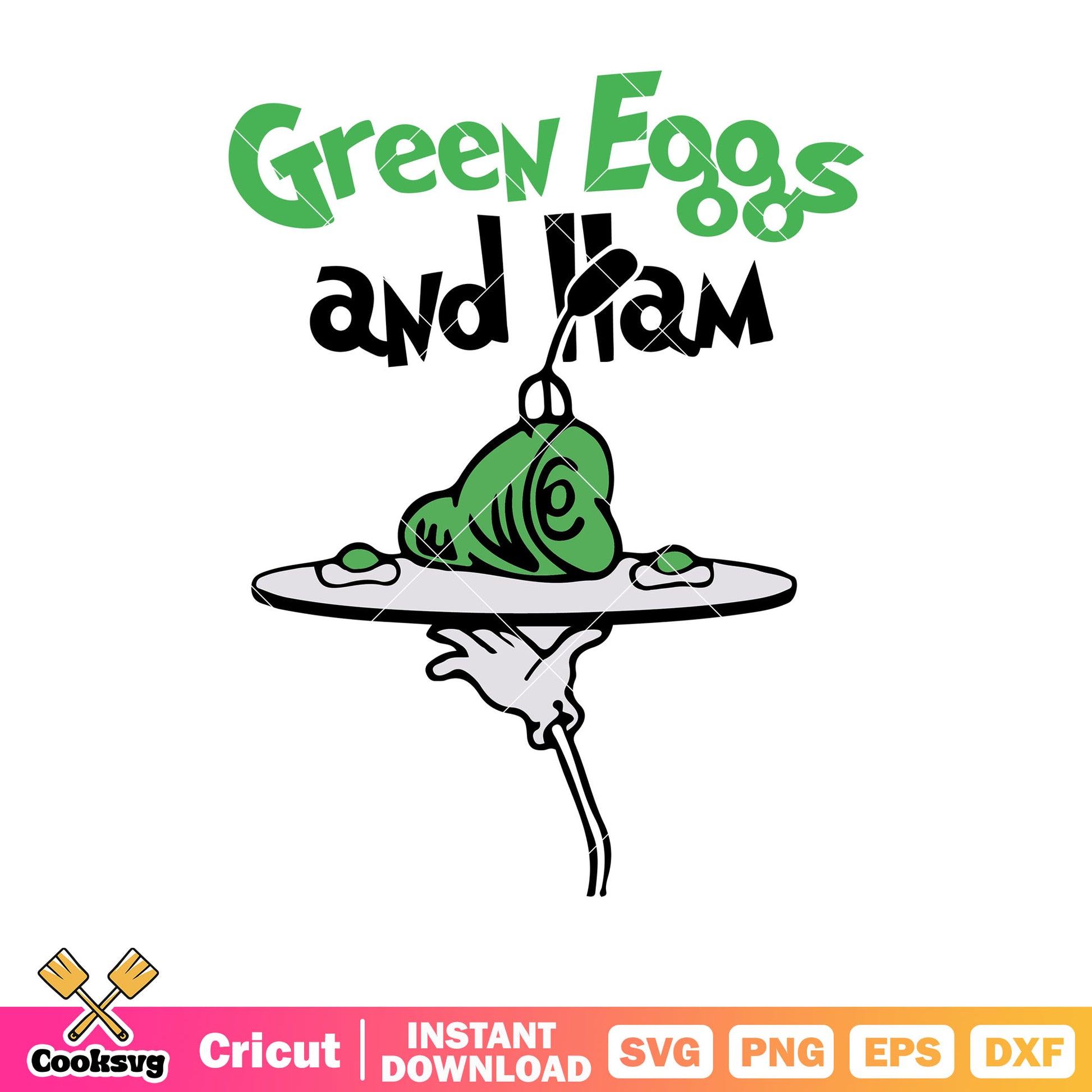 I do not like green eggs and ham dr seus svg, green eggs and ham svg