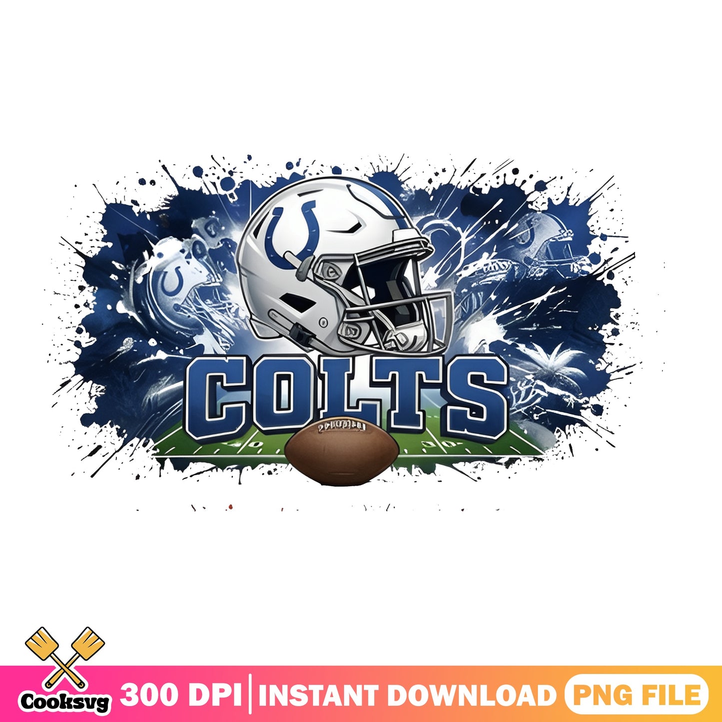 Indianapolis Colts Football PNG, NFL Team Helmet PNG, Colts PNG