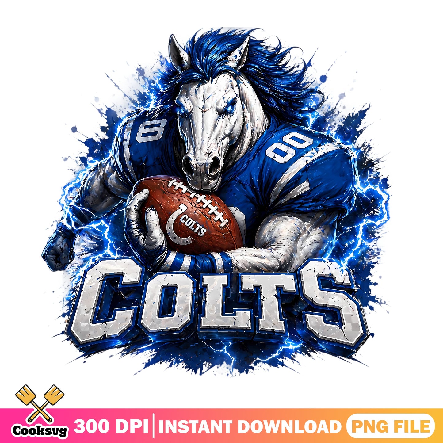 Indianapolis Colts Mascot PNG, NFL Football Team PNG, Colts PNG