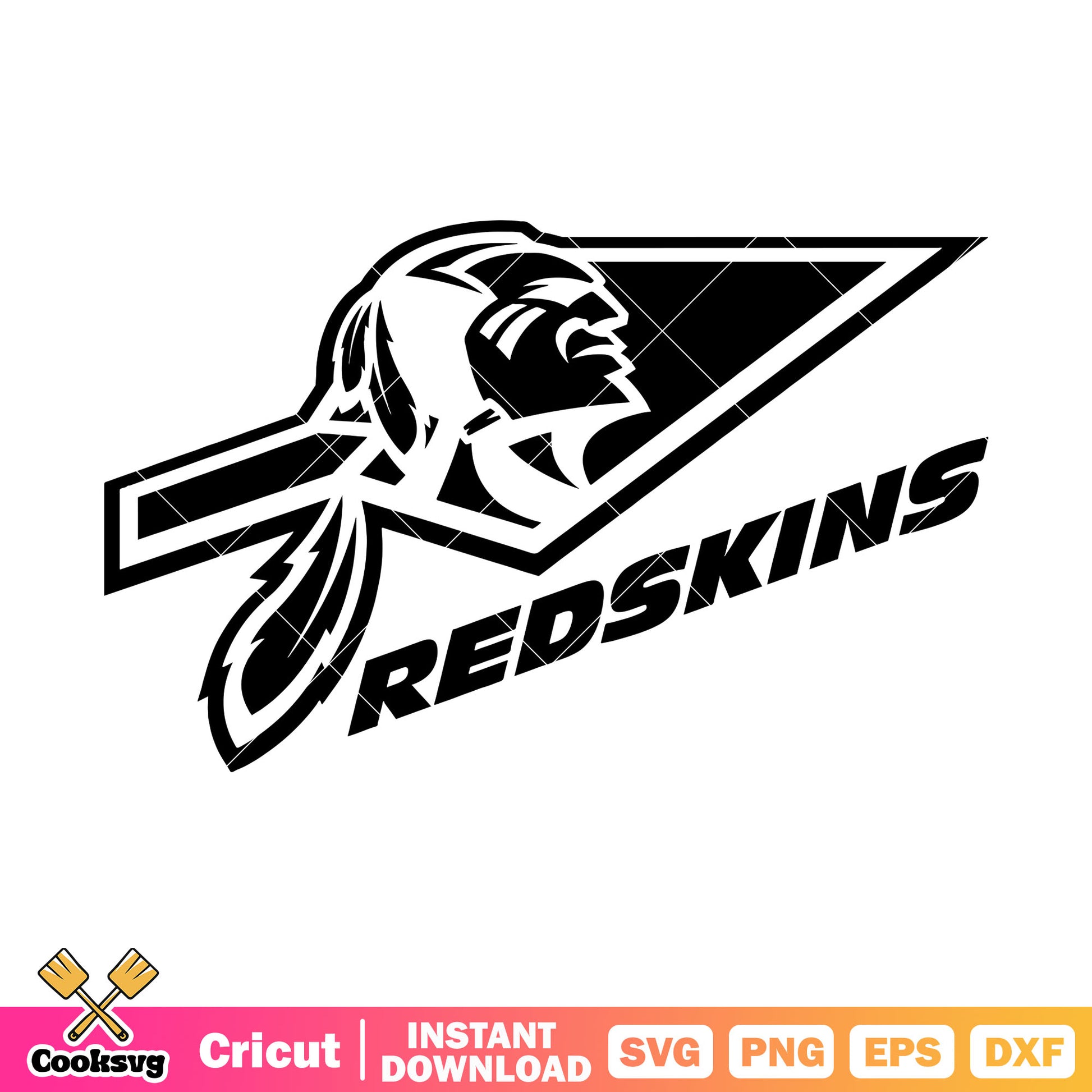 Indigenous people nfl football svg, washington redskin svg, afc svg