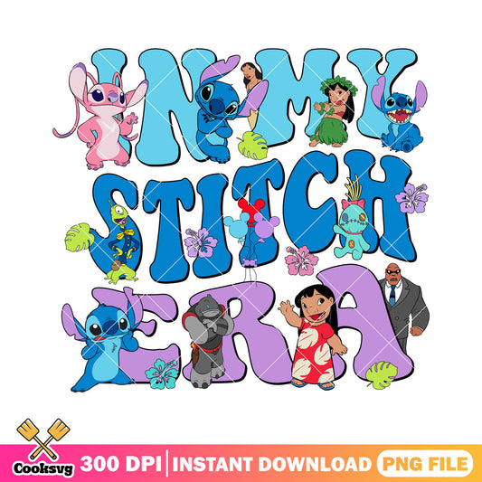 In my stitch era png, disney stitch png, stitch era​ png
