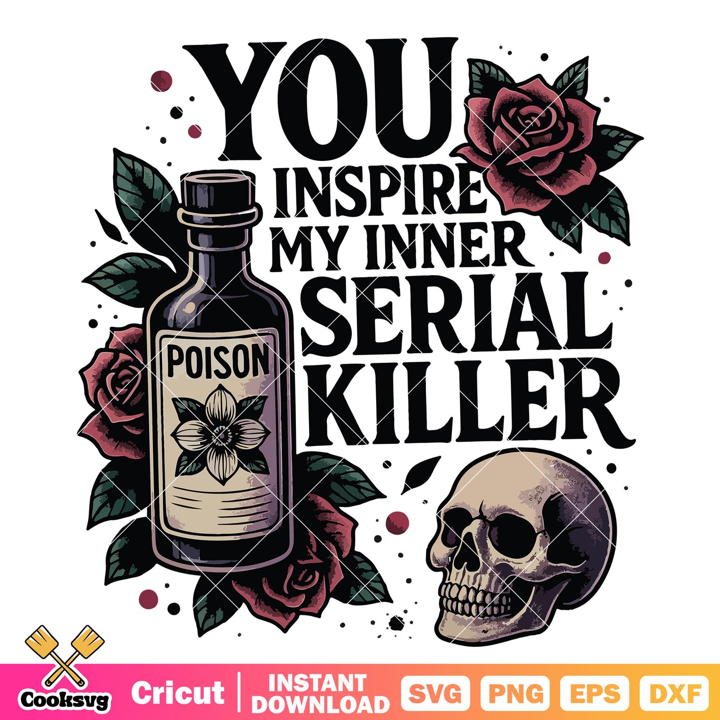 Inspire my serial killer svg, serial killer​ svg, not a serial killer​ svg