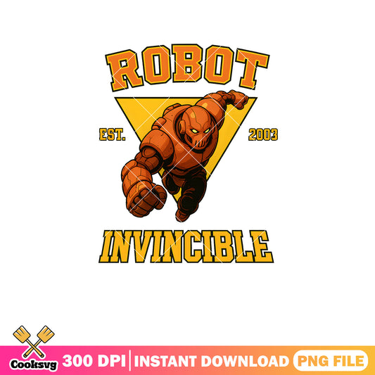 Invincible robot est 2003 png, robot invincible​ png, the invincible png