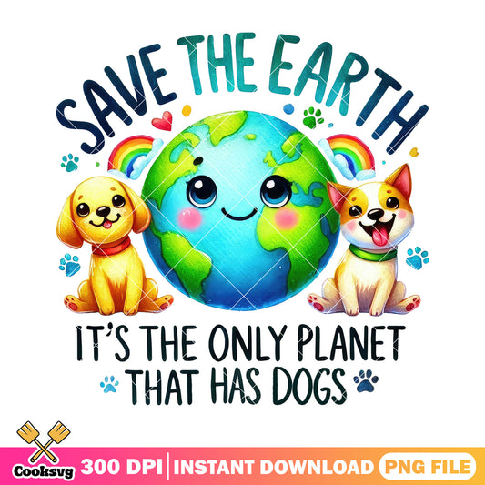 It's the only planet that has dogs png, google earth day quiz png