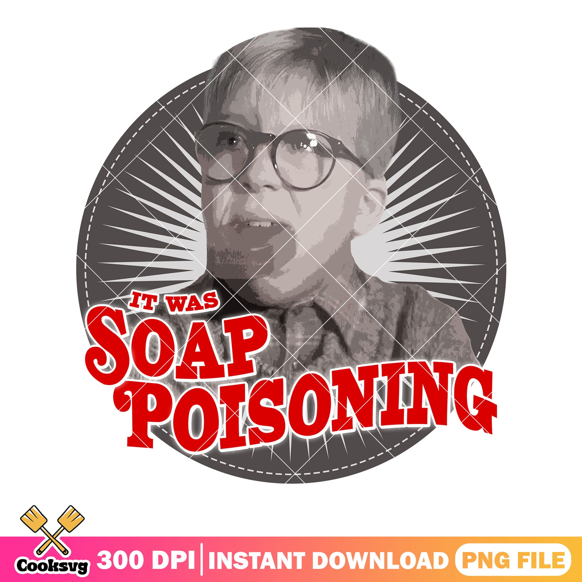 It was soap posioning png, home alone png, christmas png