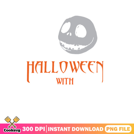Jack Skellington Halloween With PNG, Nightmare PNG, Halloween PNG