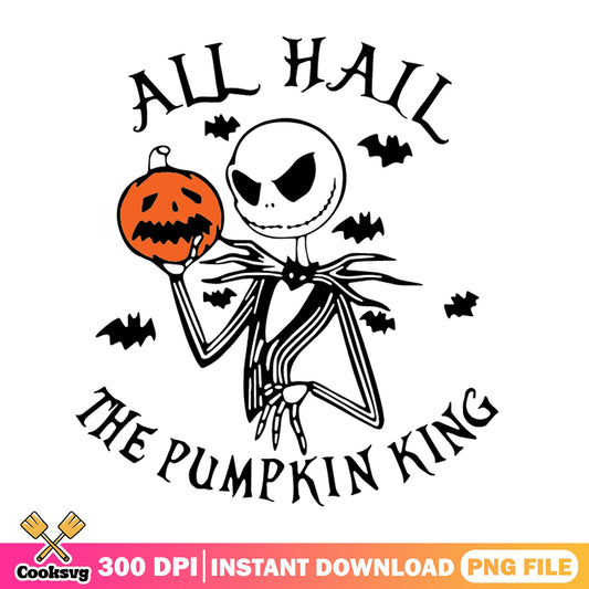 Jack Skellington Pumpkin King PNG, Halloween PNG, Nightmare PNG