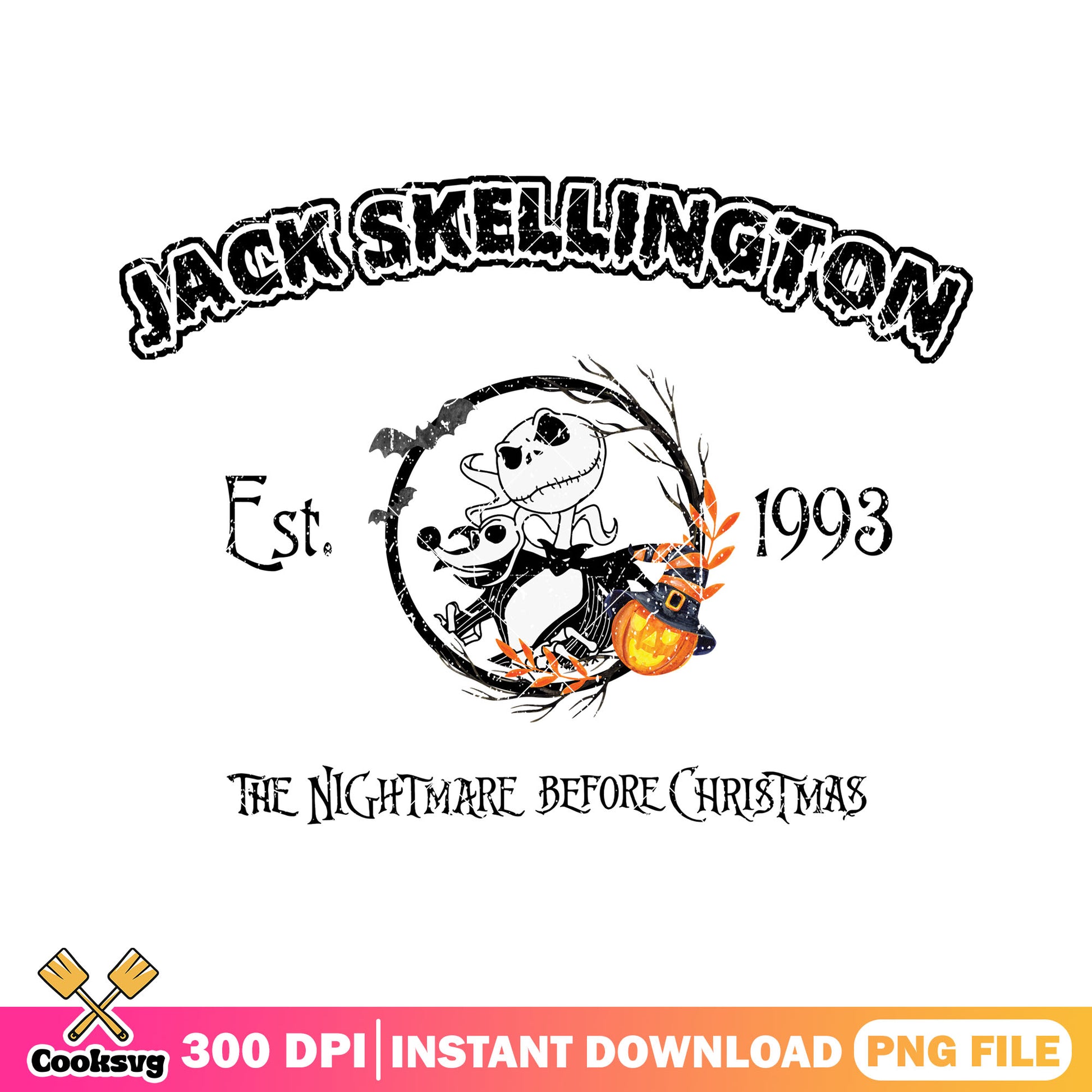 Jack est 1993 nightmare png, nightmare before christmas png