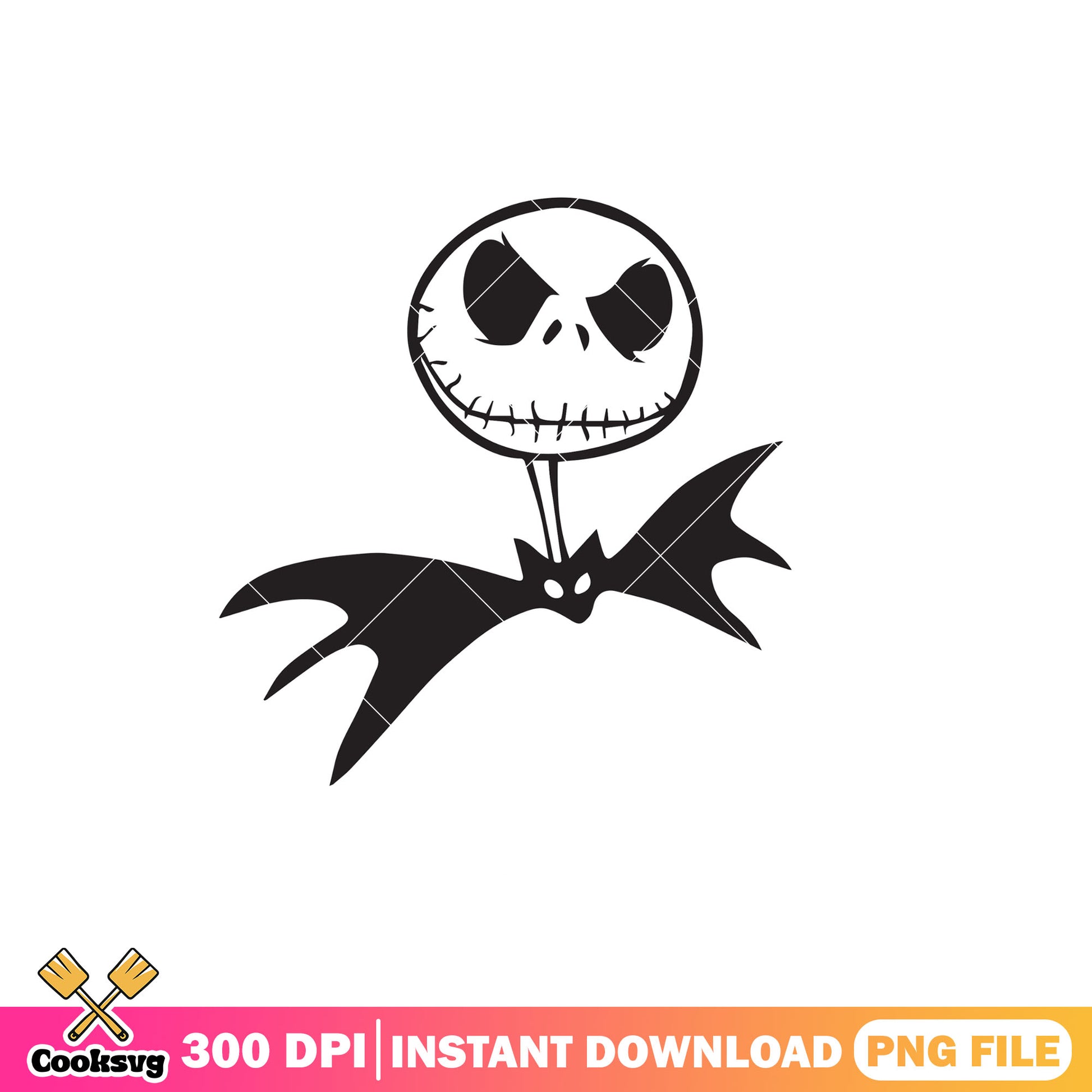 Jack in spider web png, halloween cartoon png, disney horror png
