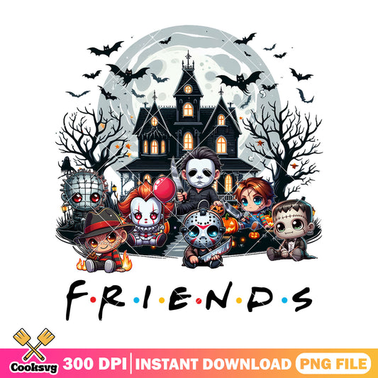 Jack skelington friends png, halloween cartoon png, halloween colors png