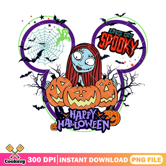 Jack skelington wife png, wicker pumpkin png, creepy halloween png