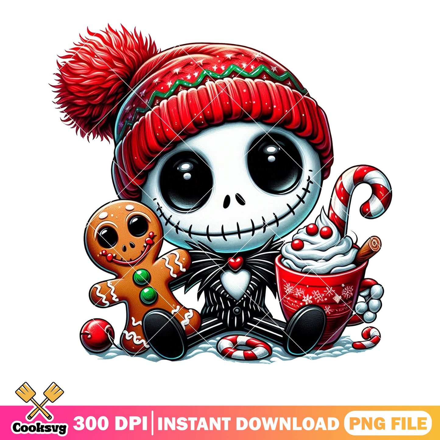 Jack skellington christmas​ png, skelton santa png, skelton png
