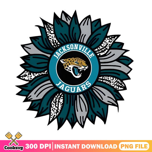 Jacksonville Jaguars Sunflower PNG, NFL Football PNG, Jaguars PNG