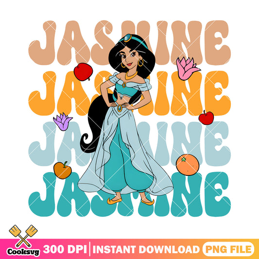 Jasmine disney vibes png, Princess disney png, Jasmine disney​ png