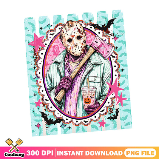 Jason Voorhees Halloween PNG, Horror Movie PNG, Spooky PNG