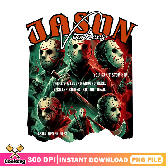 Jason Voorhees PNG Bundle, Friday The 13th PNG, Halloween PNG