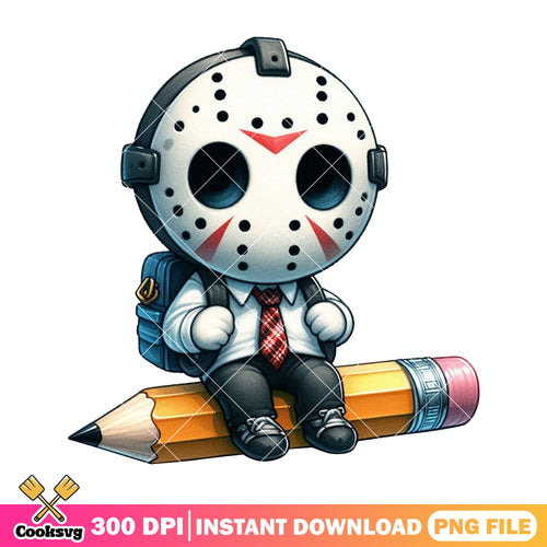 Jason voorhees png, jason voorhees mask png, back to school idea png