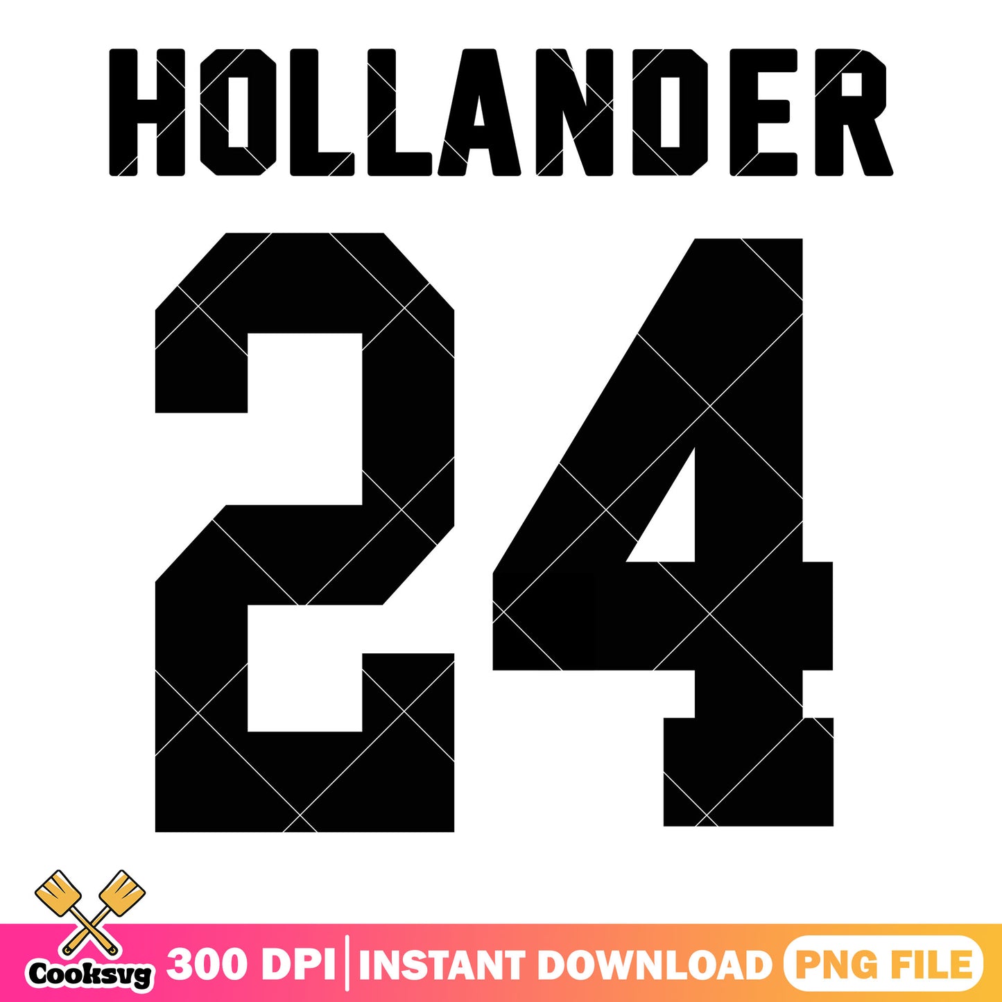 Jersey number 24 png, hollanov jersey png, hollander team png