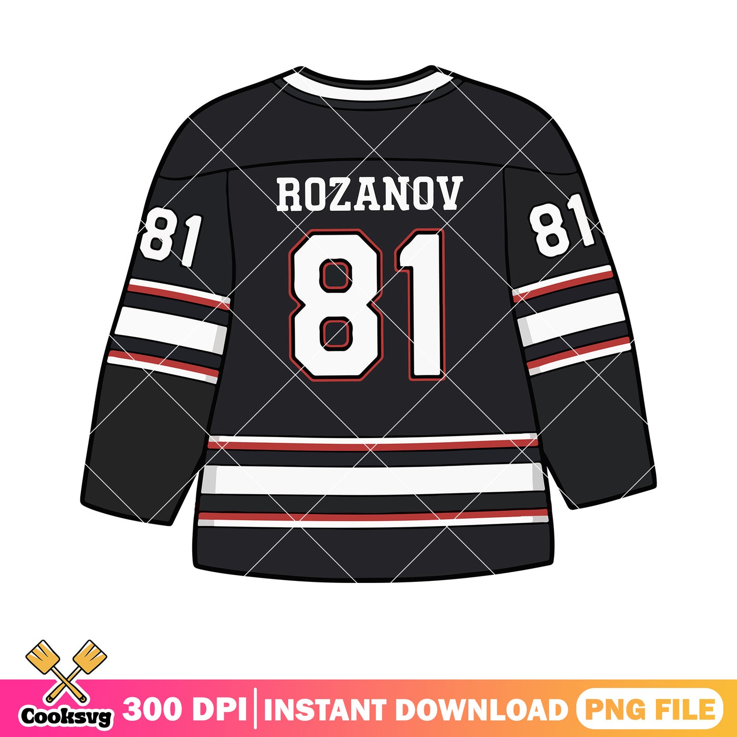 Jersey rozanov hockey vibes png, rozanov team png, hockey sweater png
