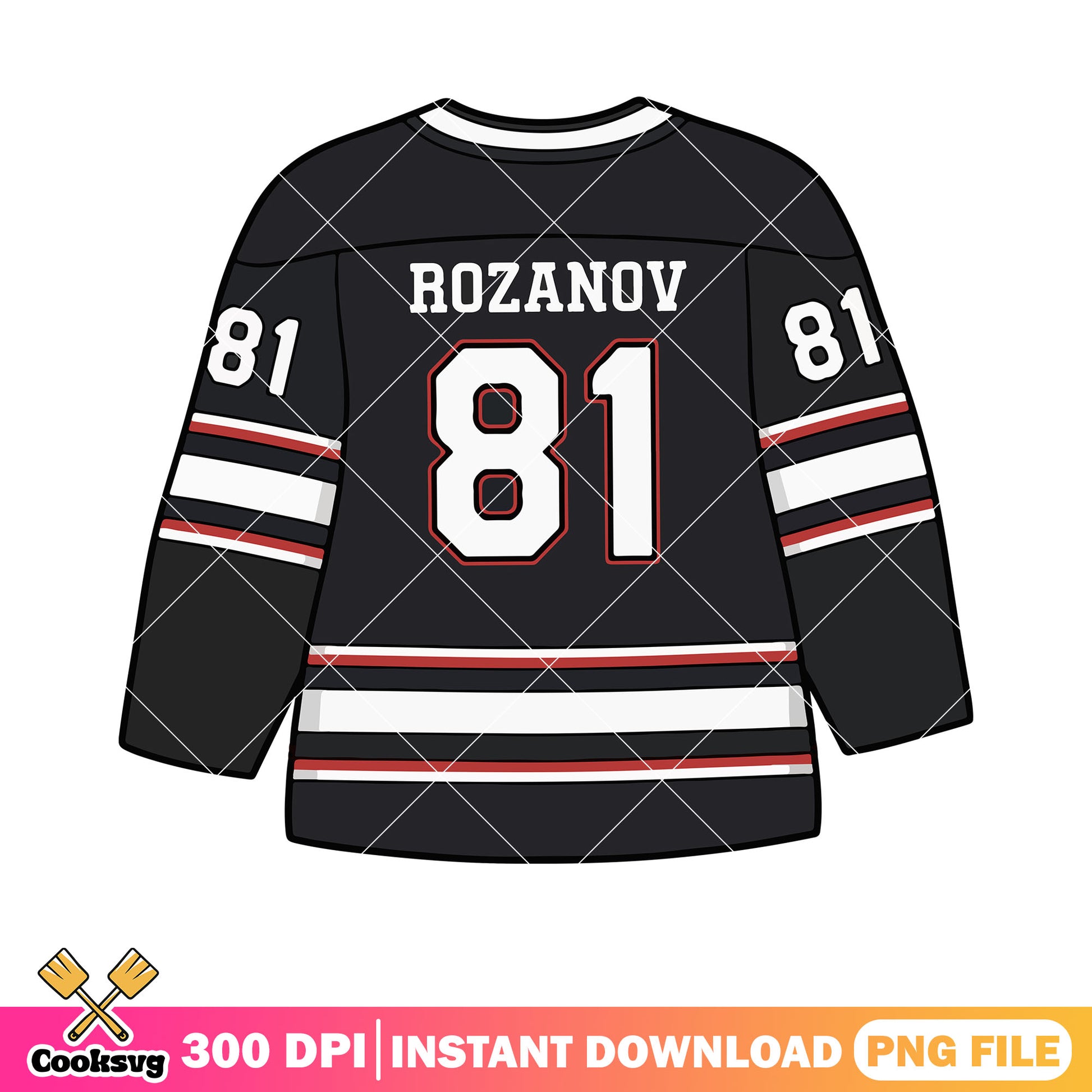 Jersey rozanov hockey vibes png, rozanov team png, hockey sweater png