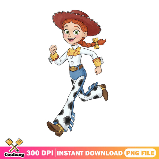 Jessie Toy Story PNG, Disney Pixar Clipart, Cowgirl PNG