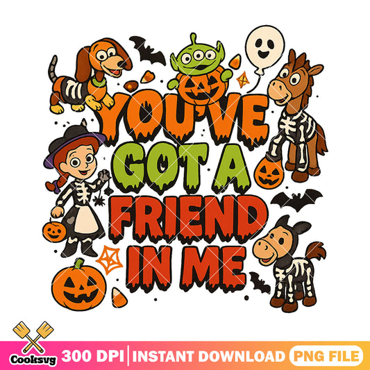Jessie happy halloween png, halloween day png, disney jessie png