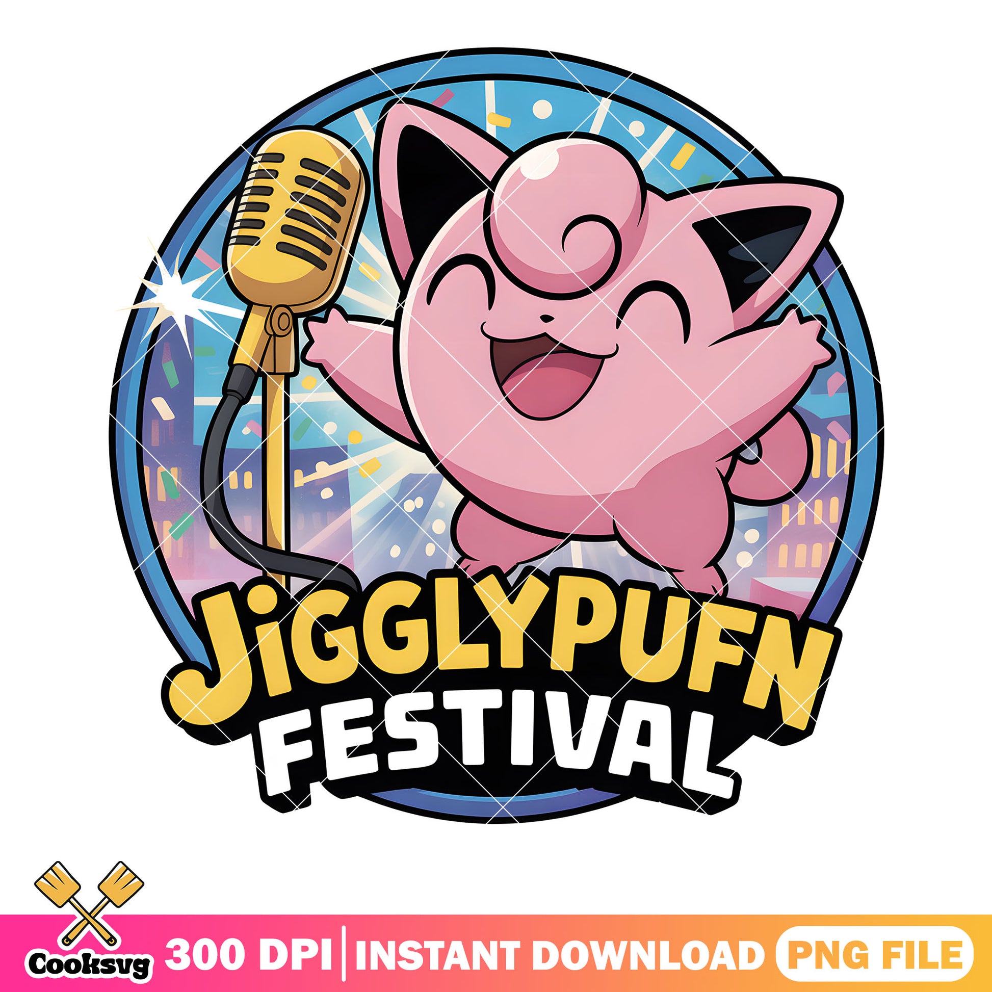 Jigglypuff festival png, pokemon card png, pokemon jigglypuff png