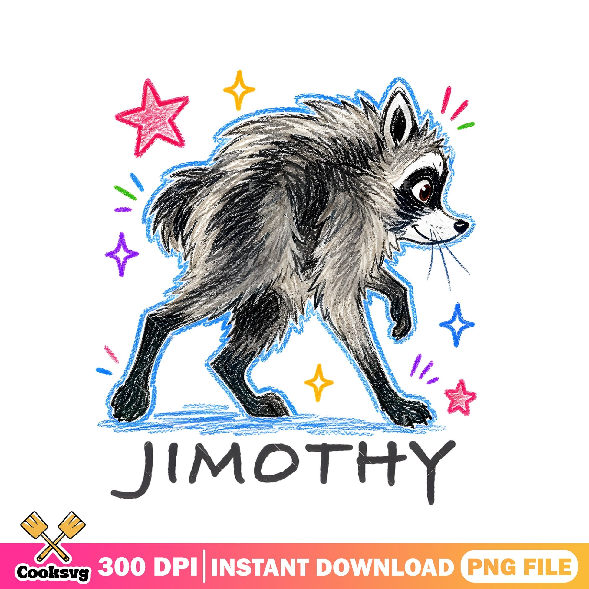 Jimothy Raccoon PNG, Funny Raccoon Clipart, Raccoon PNG