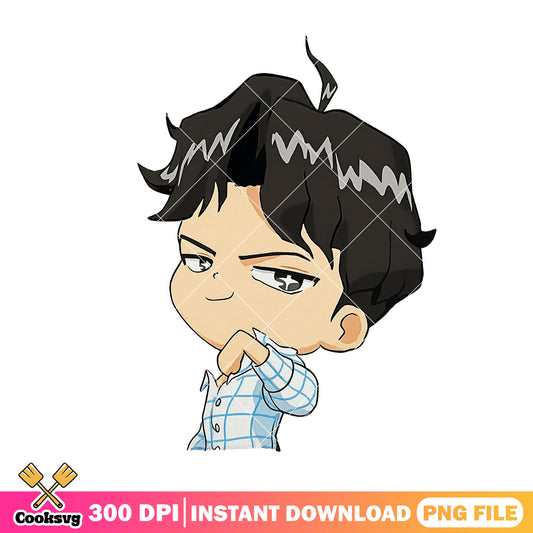 Jinu cute saja design png, jinu saja png, kpop saja boys png
