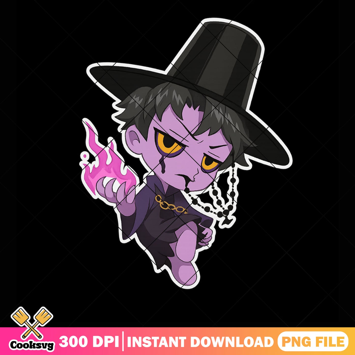 Jinu demon form chibi png sticker, jinu saja png, saja boys band png