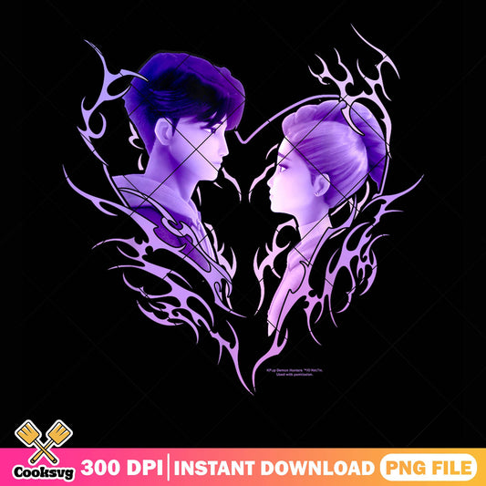 Jinu mira purple theme png, rumi jinu png, kpop demon hunters png