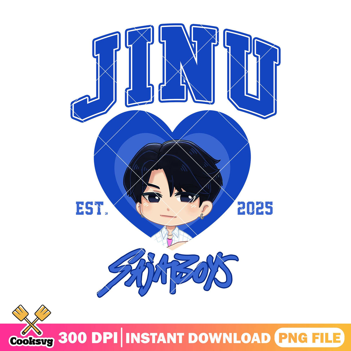 Jinu saja boy est 2025 png, Jinu saja png, saja boys band png