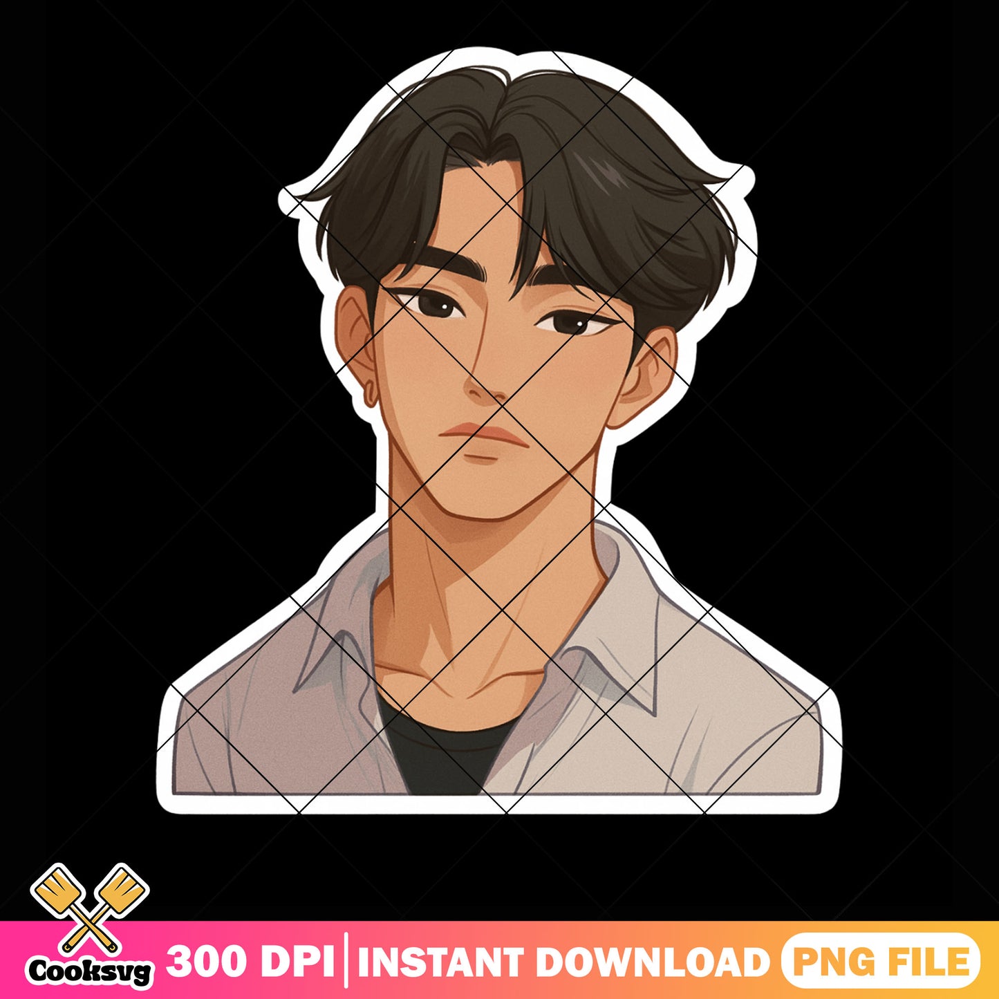Jinu saja boys png sticker, jinu saja png, kpop netflix png