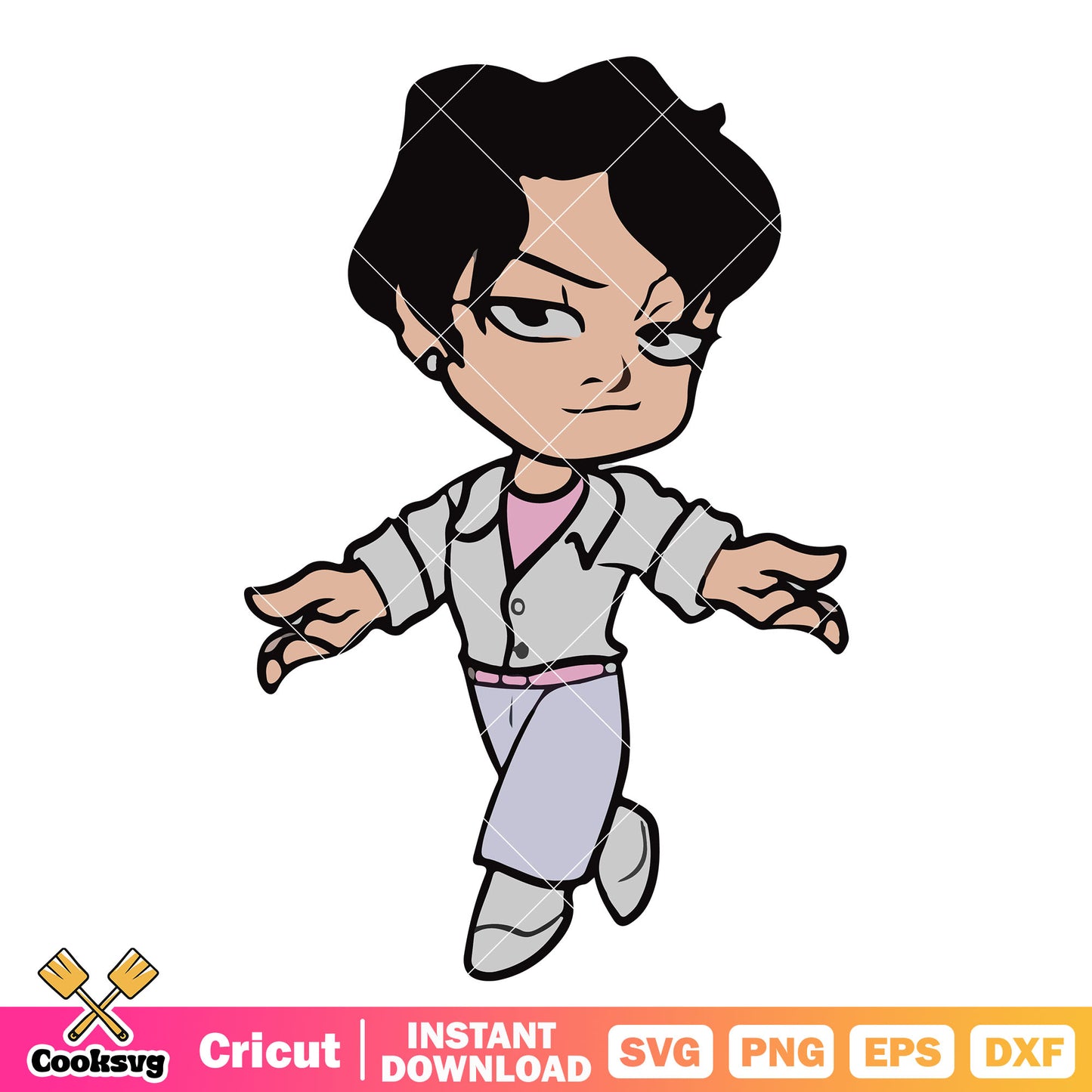 Jinu saja hunters svg, jinu saja boys svg, kpop demon hunters svg