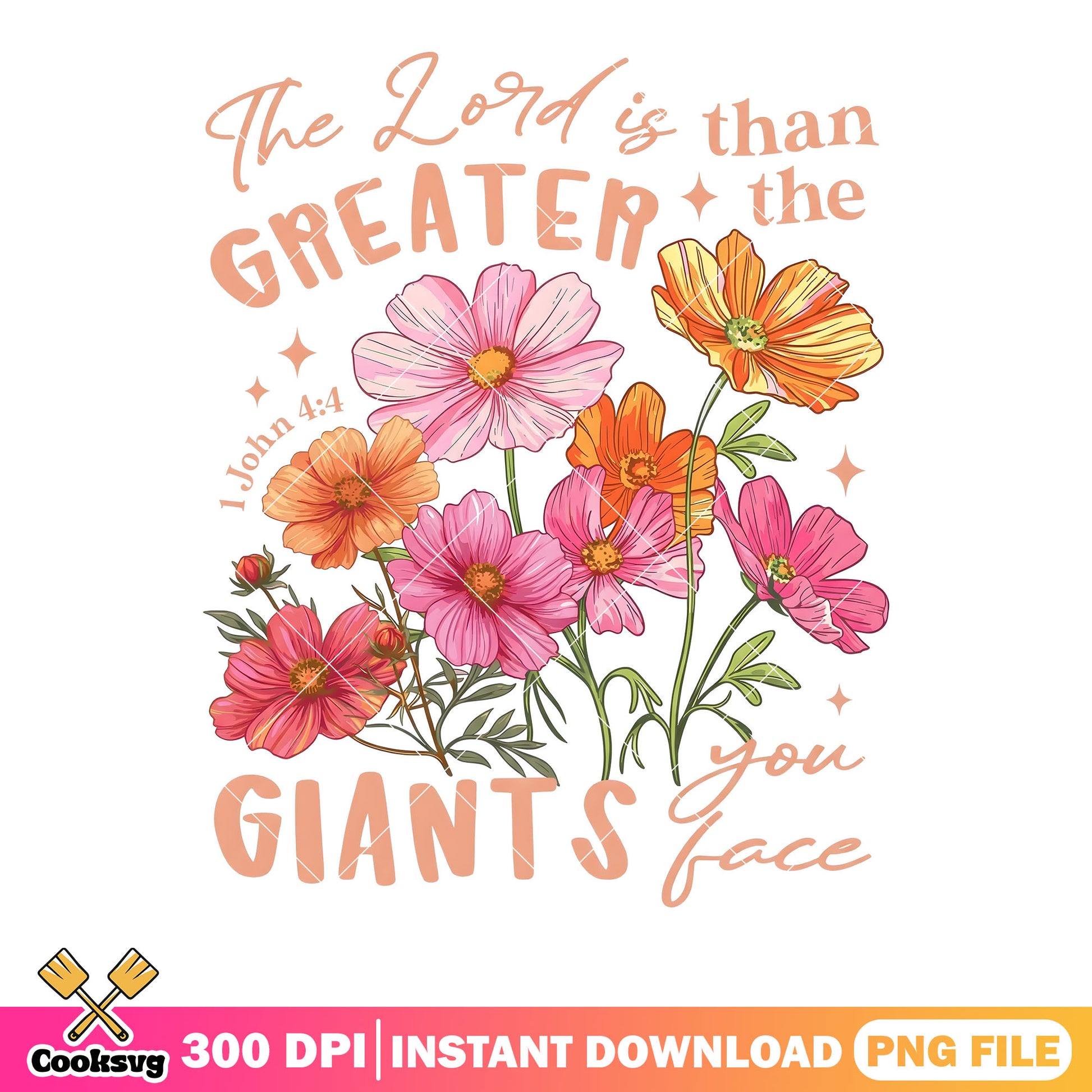 John giants you face png, cute art png, bible verse png