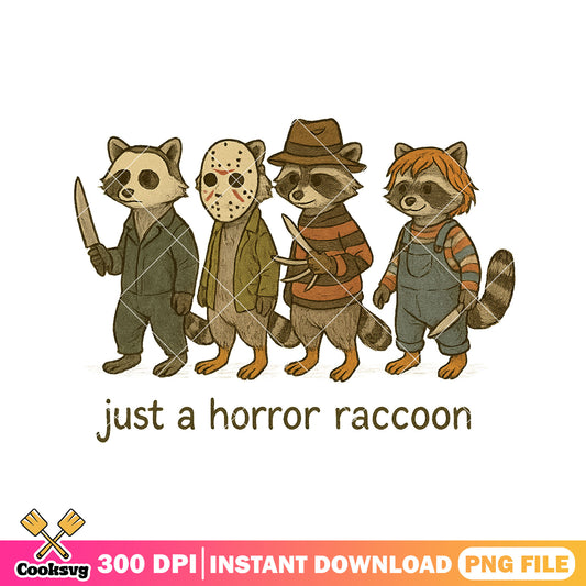 Just a horror raccoon png, raccoon horror png, spirit halloween png