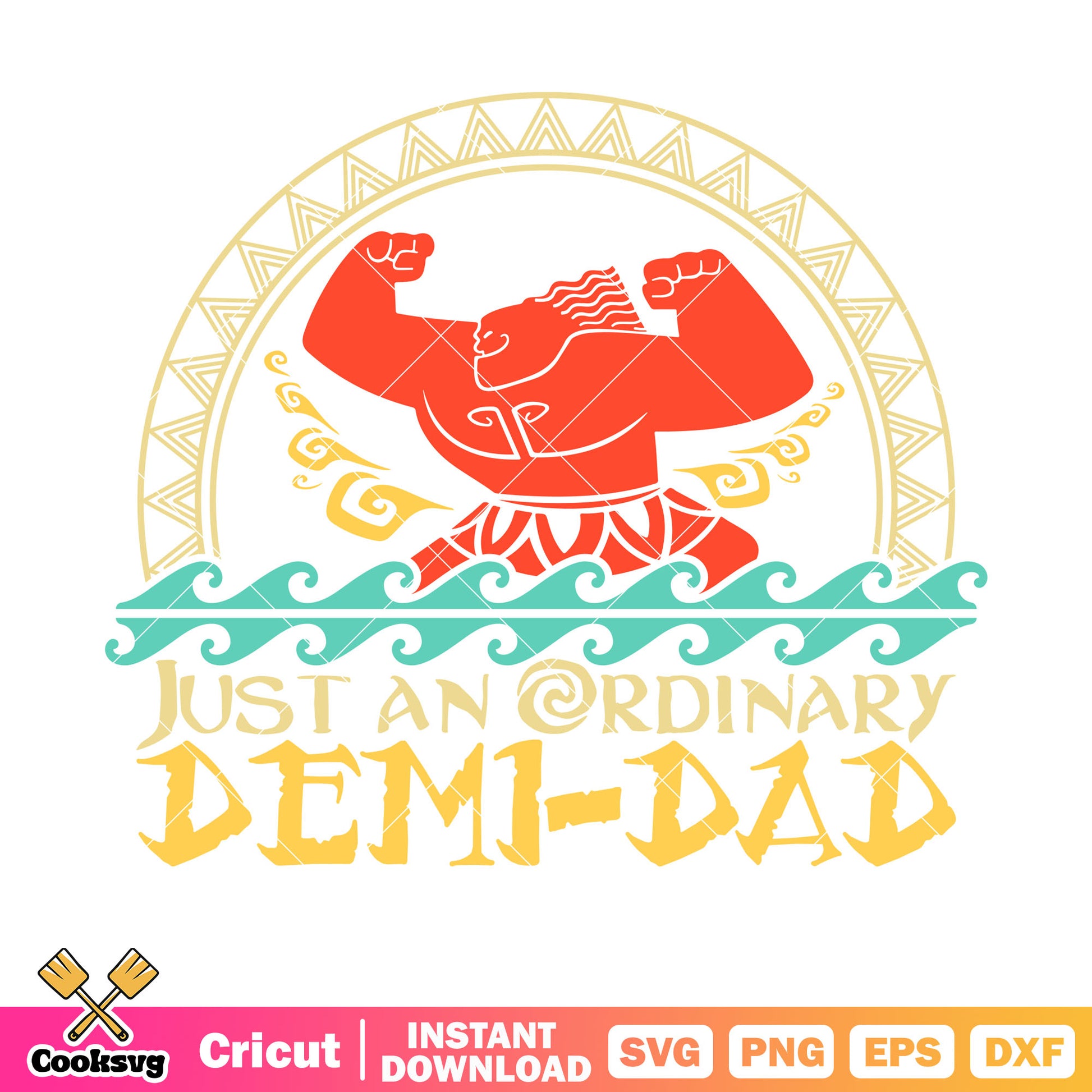 Just an ordinary demi dad disney svg, disney father day svg