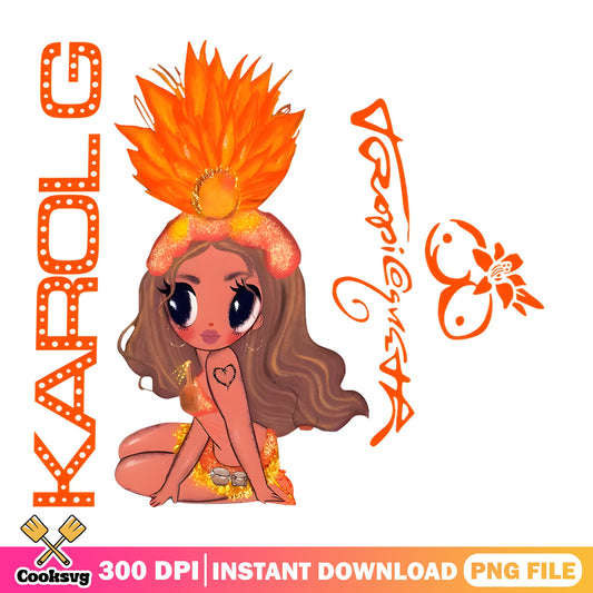 Karol G Manana Sera Bonito PNG, Bichota PNG, Music Fan PNG