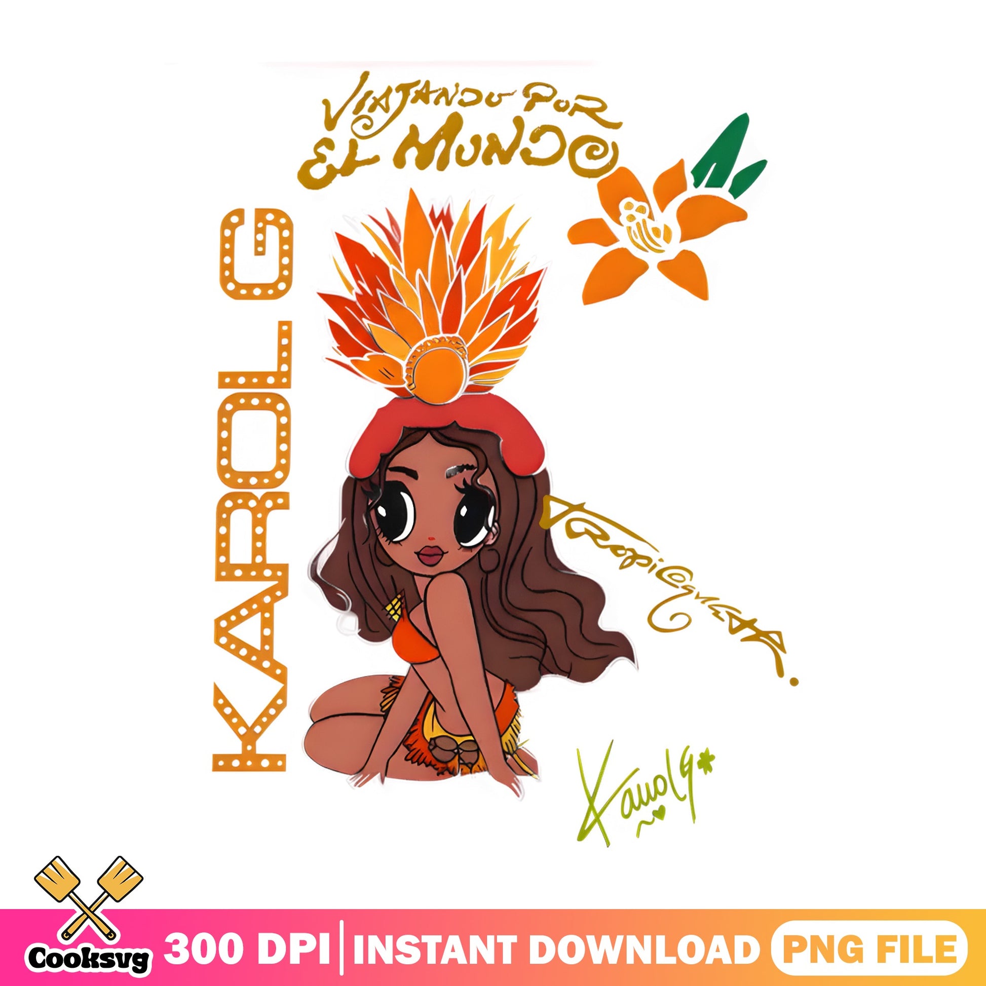 Karol G Tropicvlvs Viajando Por El Mundo PNG, Karol G PNG, Music PNG